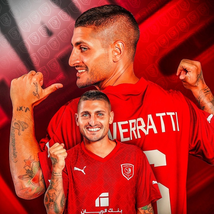 九游官方-【没踢过意甲的意大利国脚】32岁的维拉蒂加盟多哈杜海勒