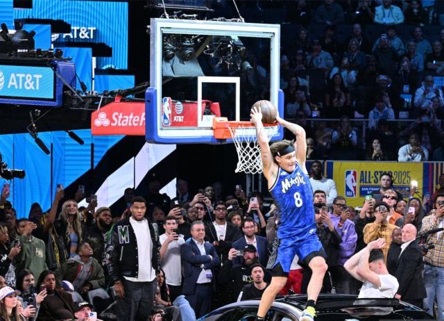 九游官网-扣篮大赛第一扣将？麦克朗满分三连冠独孤求败